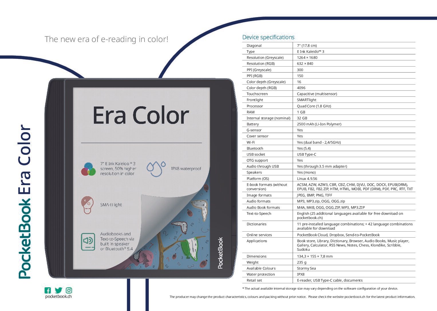 PocketBook Era Color