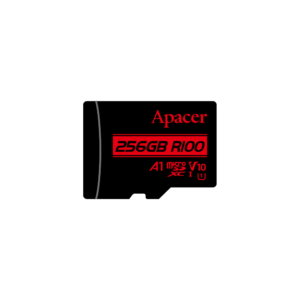 Apacer Micro SD Card – R100 AP256GMCSX10UB-R